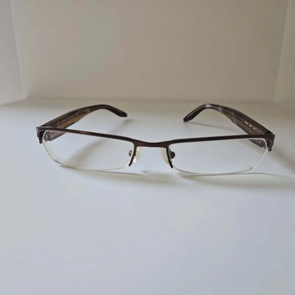AX Armani Exchange Glasses/and Striped Generic Brand‎ Glasses Case